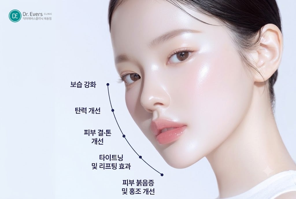 LDM효과 모드차이 - 닥터에버스 목동점 목동피부과